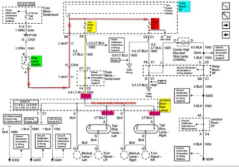 suburban tail light junction box brakes|tail light junction board pinout.